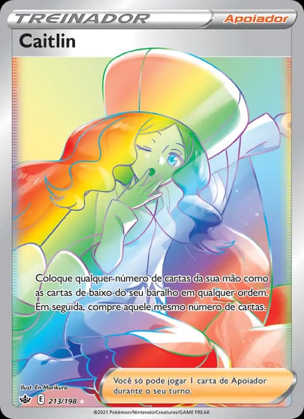 Caitlin, carta 213 de Reinado Arrepiante