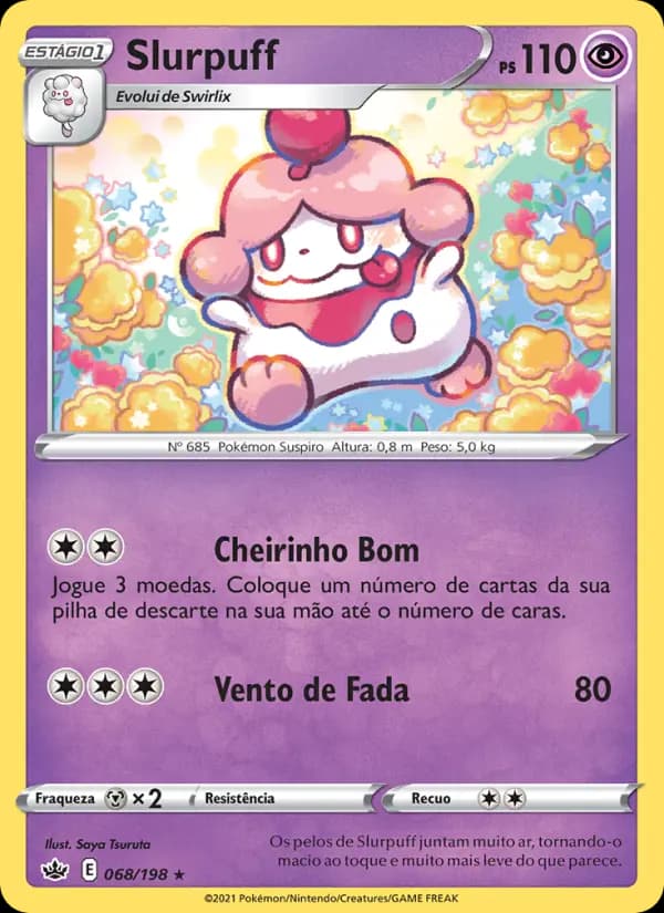 Slurpuff, carta 68 de Reinado Arrepiante
