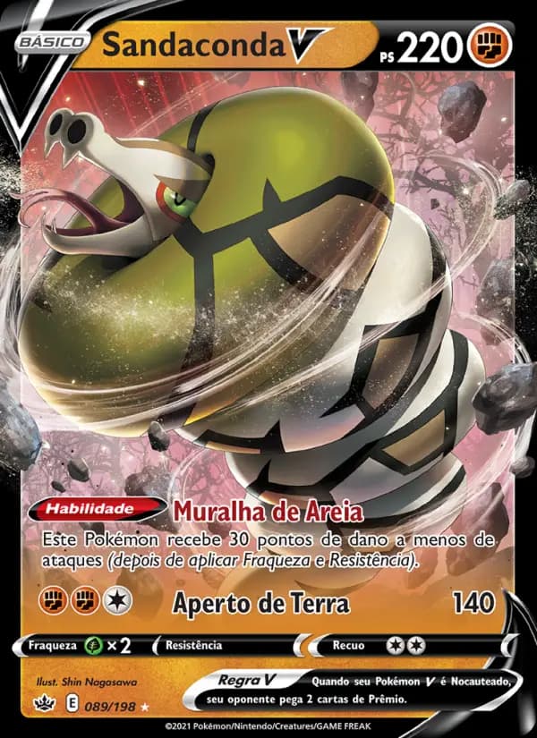 Sandaconda V, carta 89 de Reinado Arrepiante