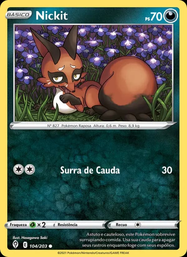 Nickit, carta 104 de Céus em Evolução
