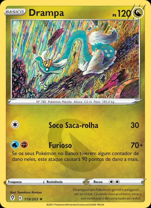 Drampa, carta 119 de Céus em Evolução