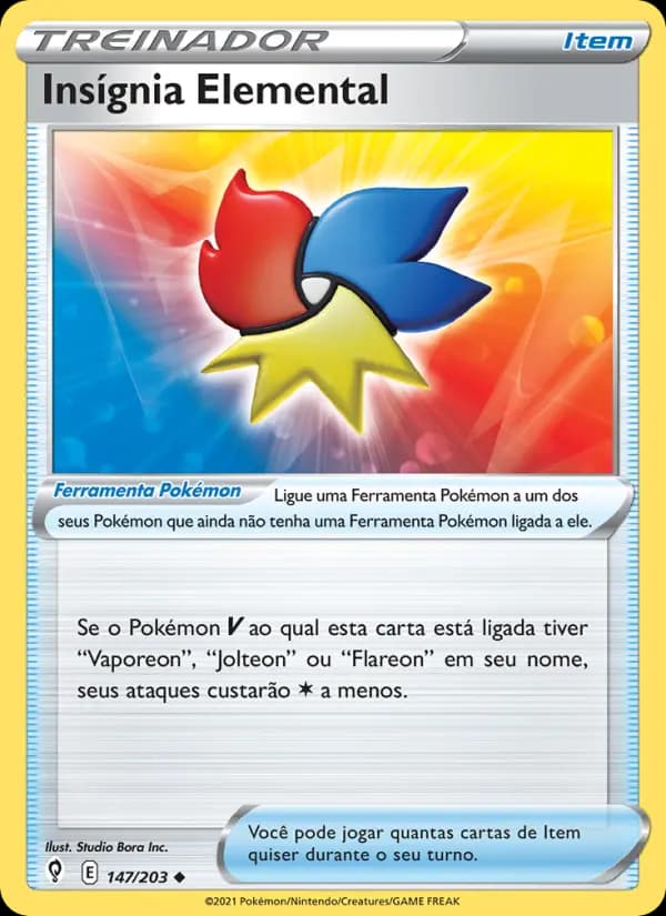 Insígnia Elemental, carta 147 de Céus em Evolução