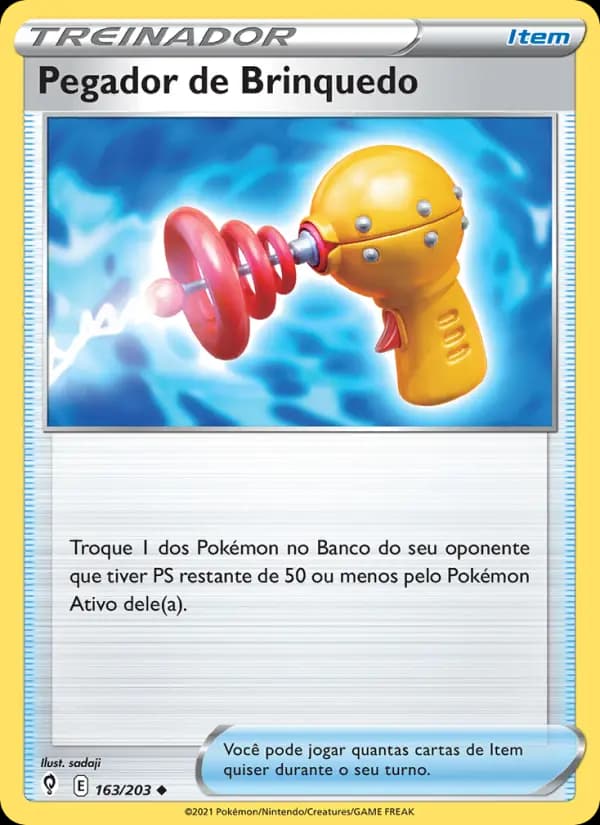 Pegador de Brinquedo, carta 163 de Céus em Evolução