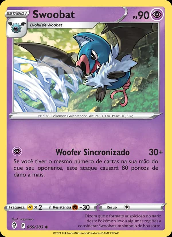 Swoobat, carta 69 de Céus em Evolução
