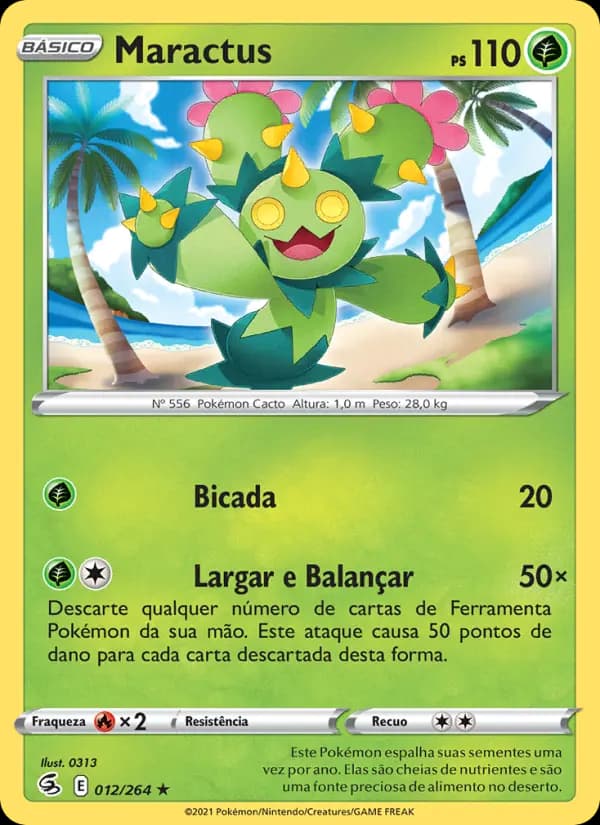 Maractus, carta 12 de Golpe Fusão