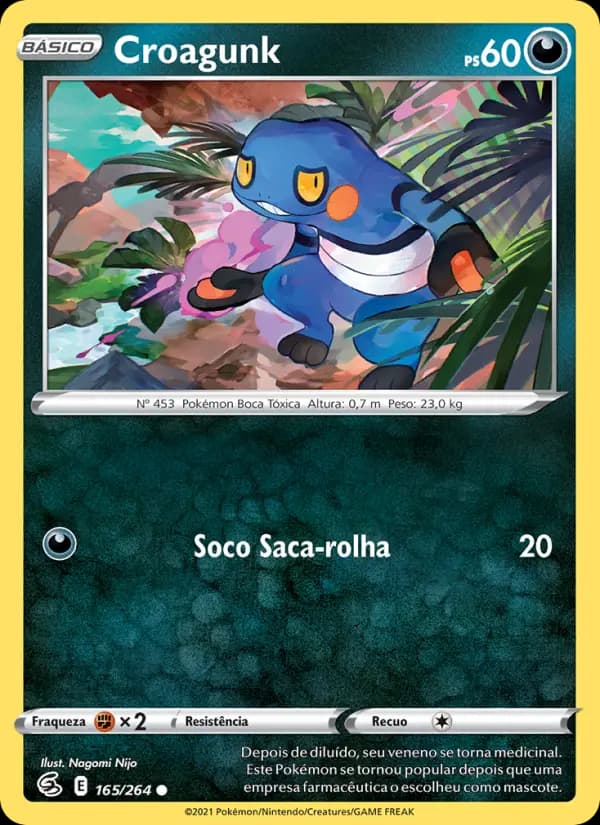Croagunk, carta 165 de Golpe Fusão