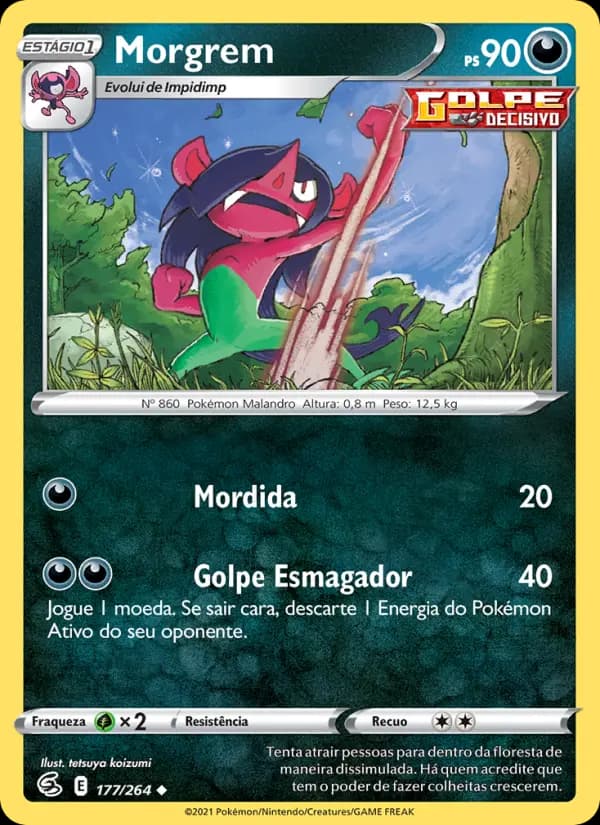 Morgrem, carta 177 de Golpe Fusão