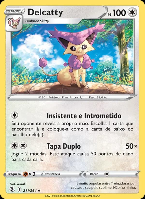 Delcatty, carta 211 de Golpe Fusão