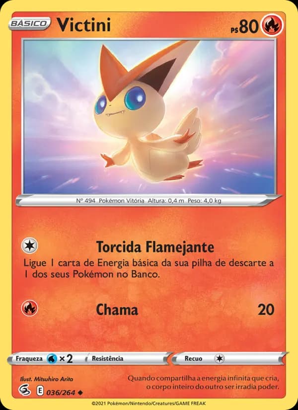 Victini, carta 36 de Golpe Fusão