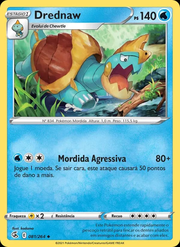 Drednaw, carta 81 de Golpe Fusão