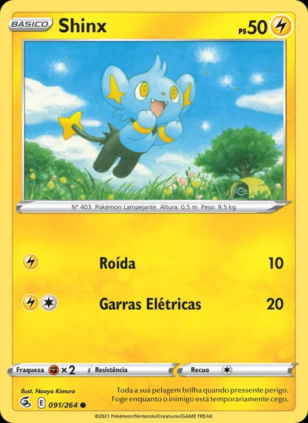 Shinx, carta 91 de Golpe Fusão