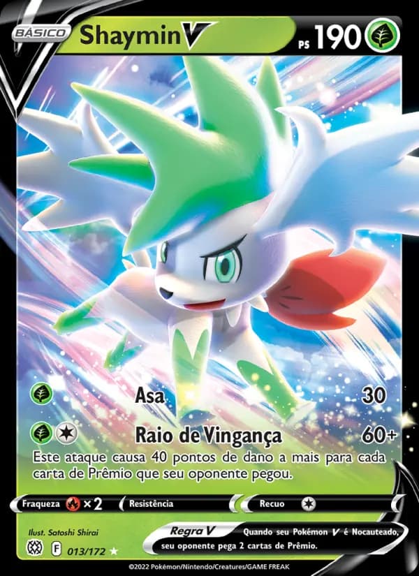 Shaymin V, carta 013 de Astros Cintilantes