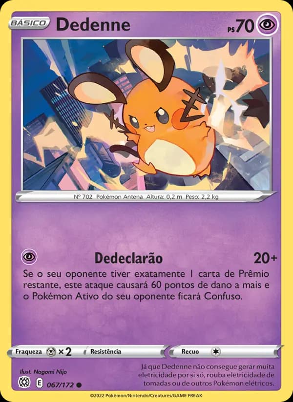 Dedenne, carta 067 de Astros Cintilantes