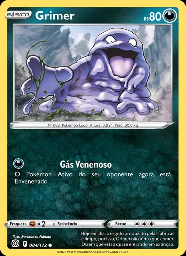 Grimer, carta 084 de Astros Cintilantes