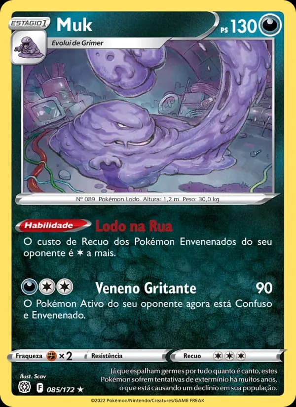 Muk, carta 085 de Astros Cintilantes
