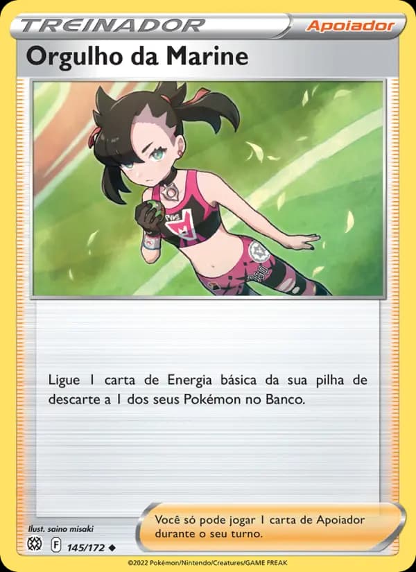 Orgulho da Marine, carta 145 de Astros Cintilantes