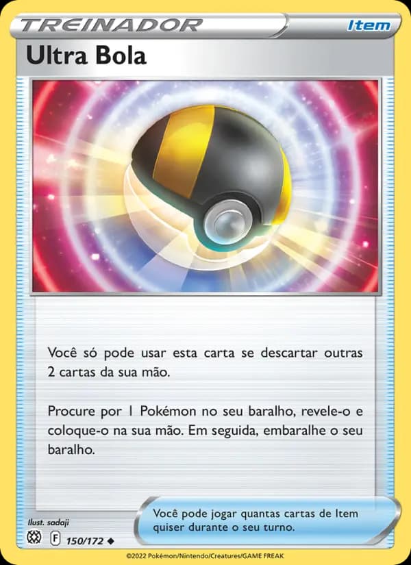 Ultra Bola, carta 150 de Astros Cintilantes