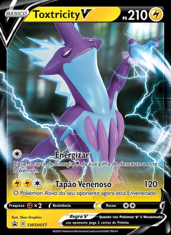 Toxtricity V, carta SWSH017 de ESES Promos