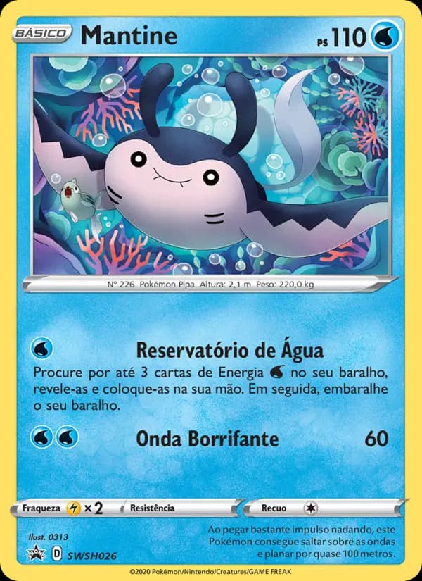 Mantine, carta SWSH026 de ESES Promos