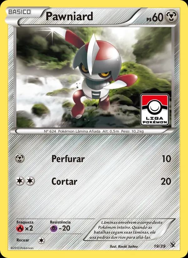 Pawniard, carta 19 de Conjunto para Iniciantes Kalos