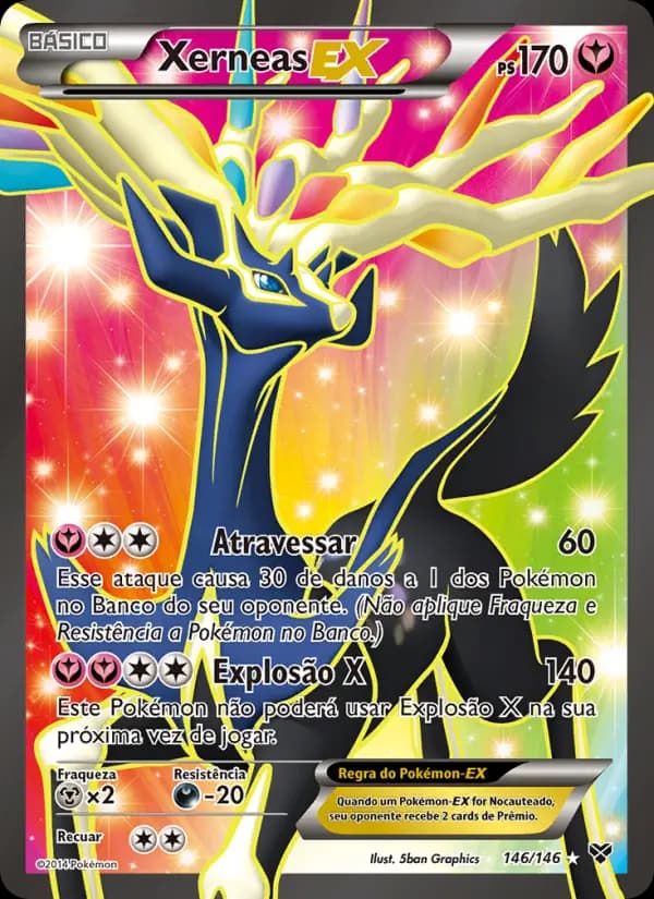 Xerneas EX, carta 146 de XY