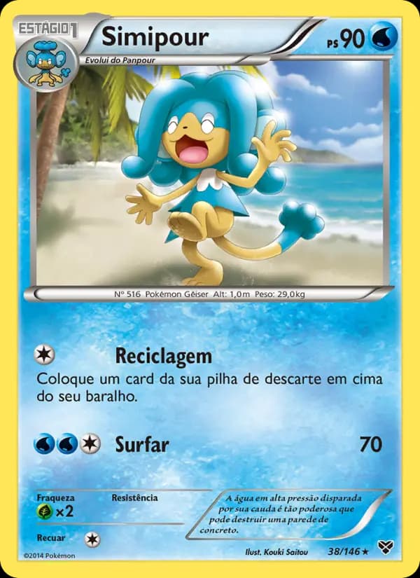 Simipour, carta 38 de XY