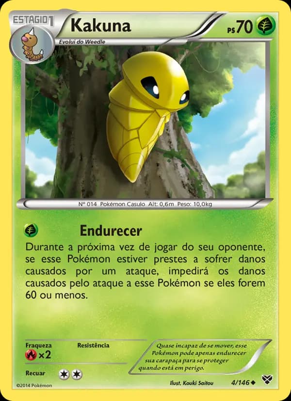 Kakuna, carta 4 de XY