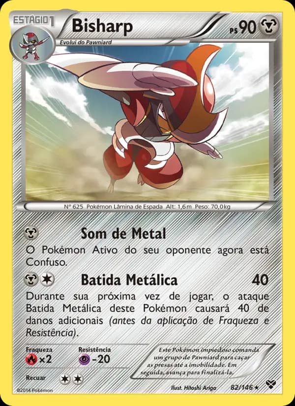Bisharp, carta 82 de XY