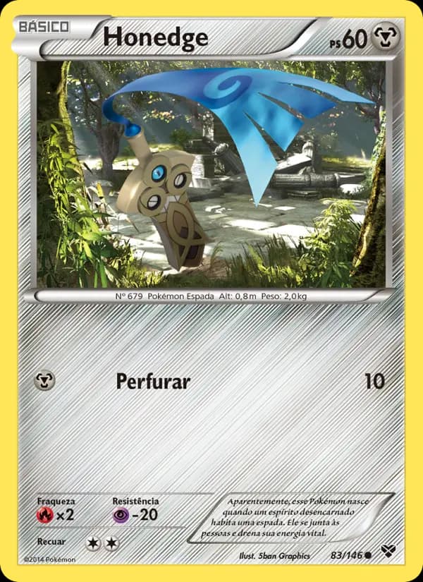 Honedge, carta 83 de XY