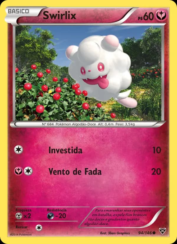 Swirlix, carta 94 de XY