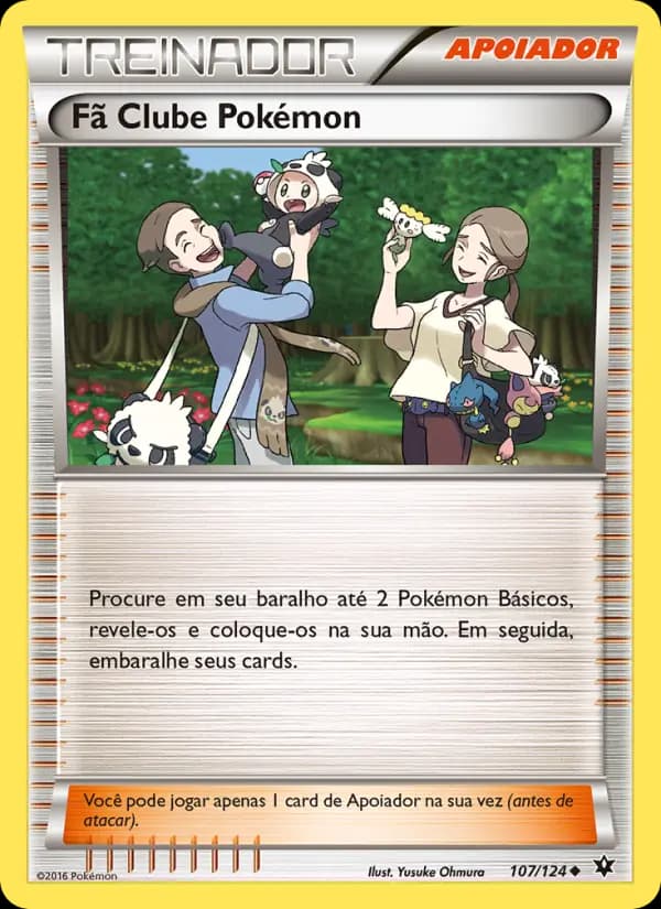 Fã Clube Pokémon, carta 107 de Fusão de Destinos