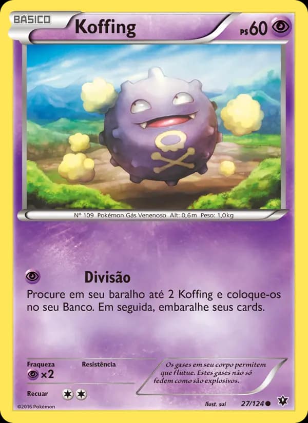 Koffing, carta 27 de Fusão de Destinos