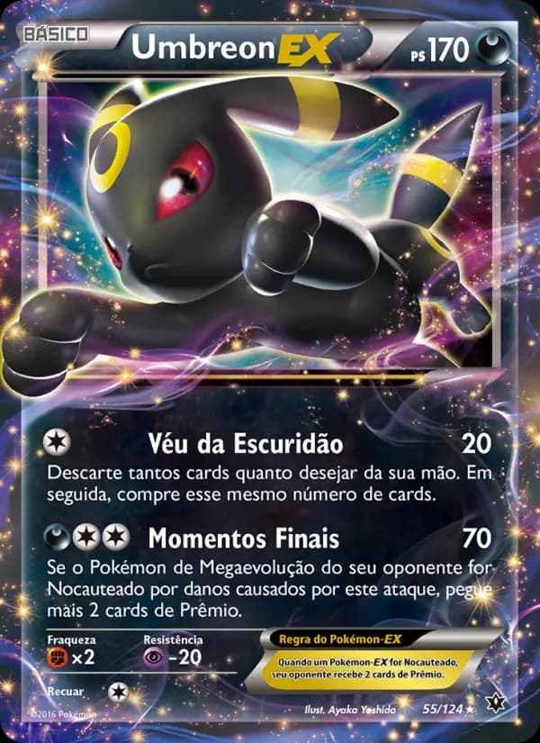 Umbreon EX, carta 55 de Fusão de Destinos