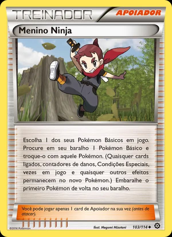 Menino Ninja, carta 103 de Cerco de Vapor