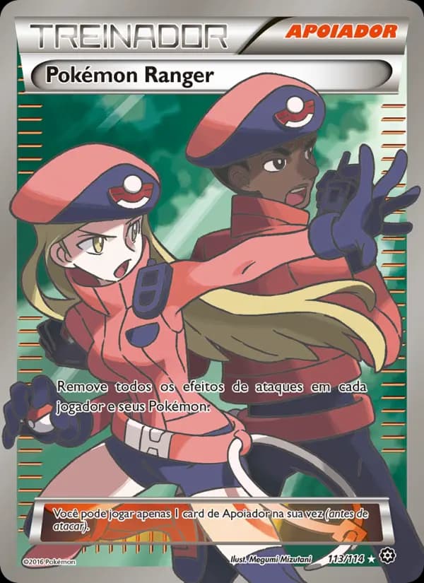 Pokémon Ranger, carta 113 de Cerco de Vapor