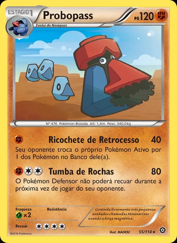 Probopass, carta 55 de Cerco de Vapor