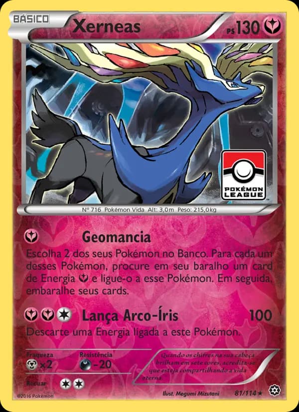 Xerneas, carta 81 de Cerco de Vapor