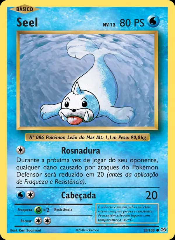 Seel, carta 28 de Evoluções