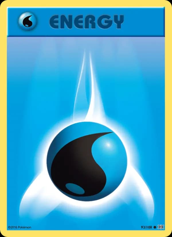 Energia de Água, carta 93 de Evoluções