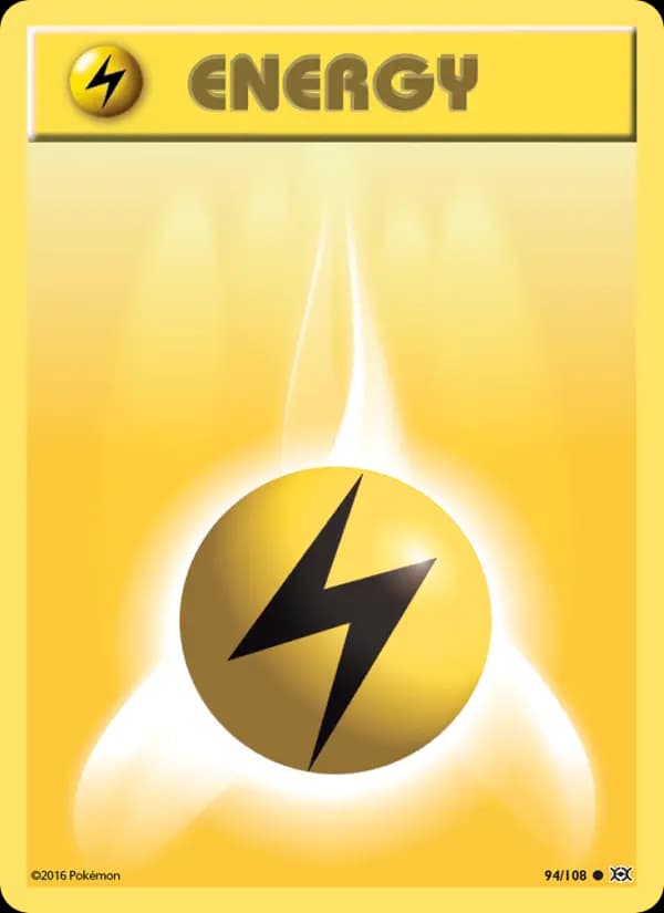 Energia de Raios, carta 94 de Evoluções