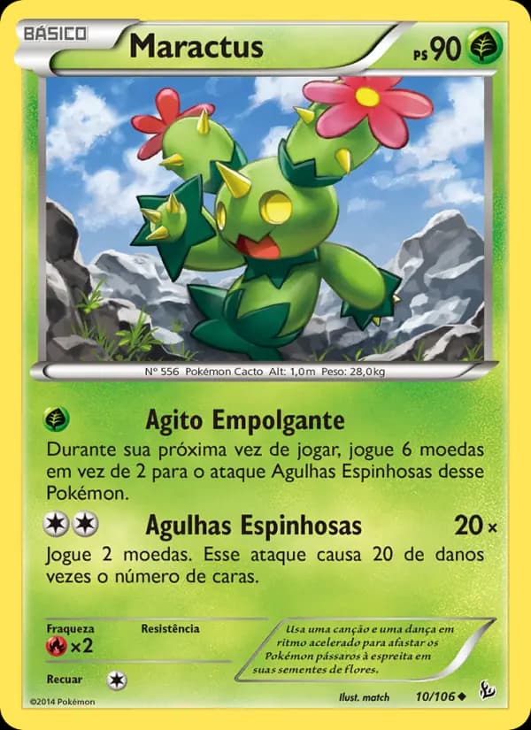 Maractus, carta 10 de Flash de Fogo