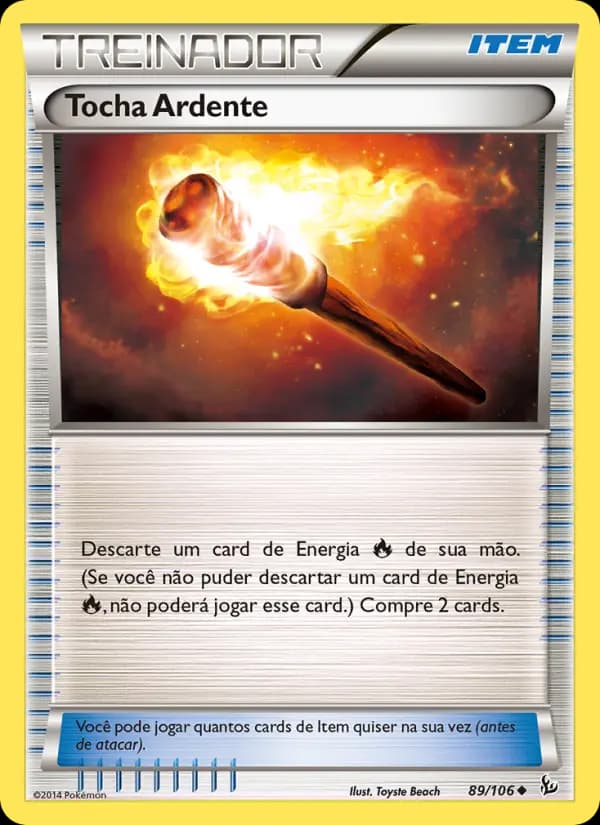 Tocha Ardente, carta 89 de Flash de Fogo