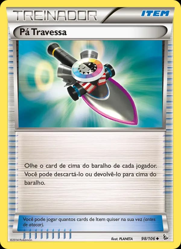 Pá Travessa, carta 98 de Flash de Fogo