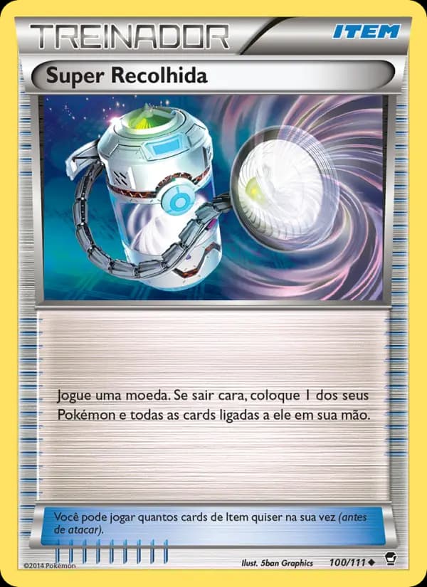 Super Recolhida, carta 100 de Punhos Furiosos