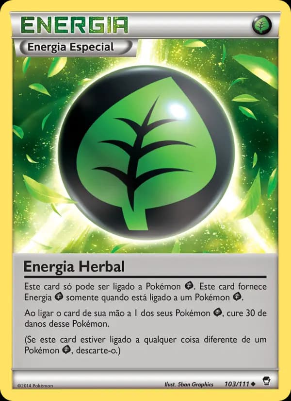 Energia Herbal, carta 103 de Punhos Furiosos