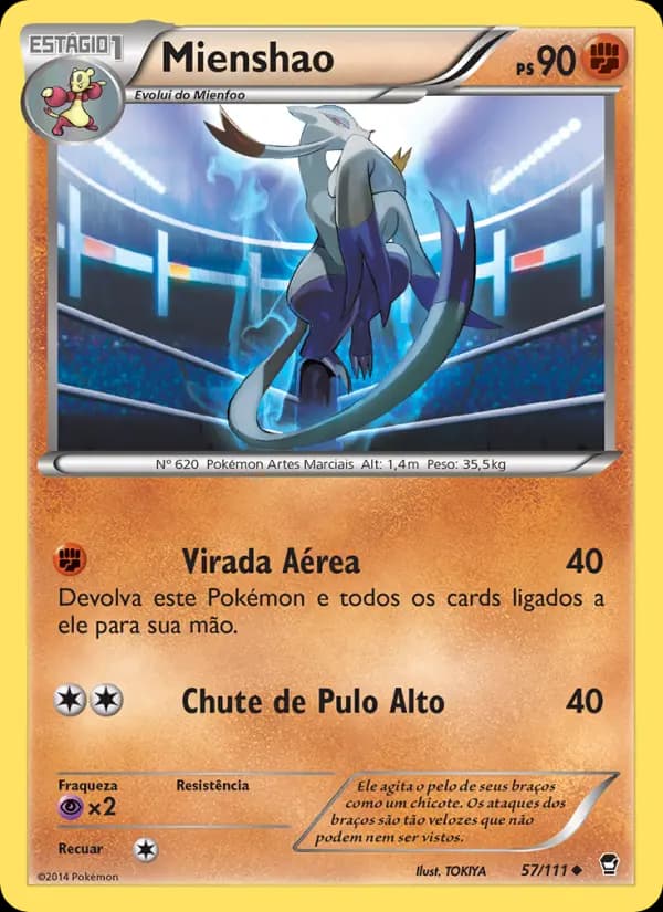 Mienshao, carta 57 de Punhos Furiosos
