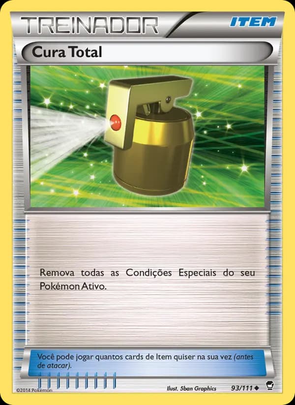 Cura Total, carta 93 de Punhos Furiosos