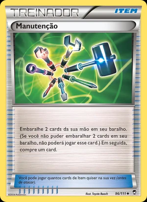 Manutenção, carta 96 de Punhos Furiosos