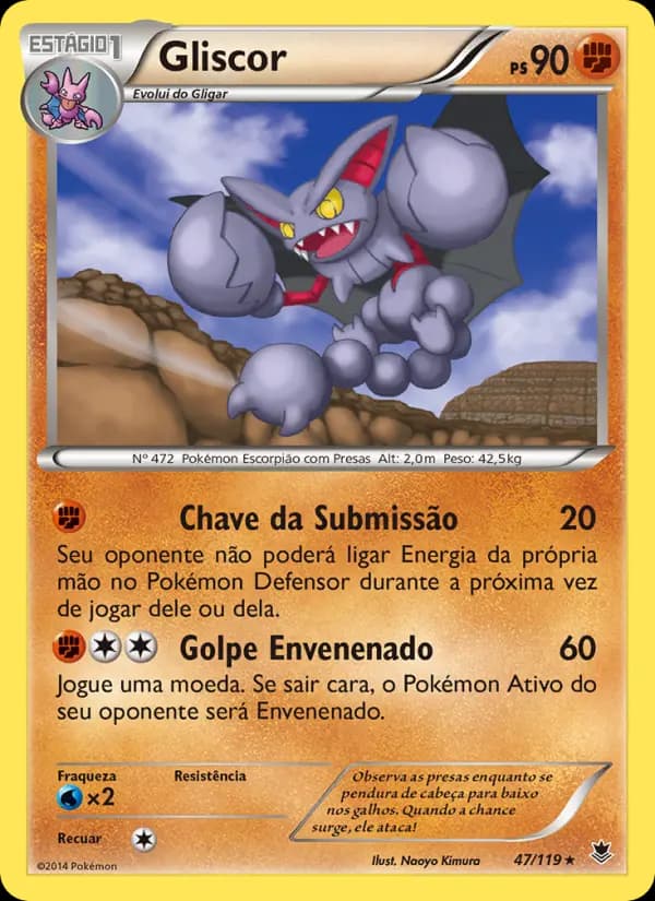 Gliscor, carta 47 de Força Fantasma