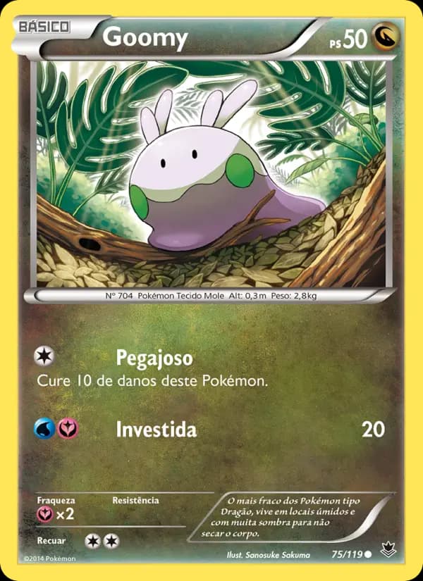 Goomy, carta 75 de Força Fantasma